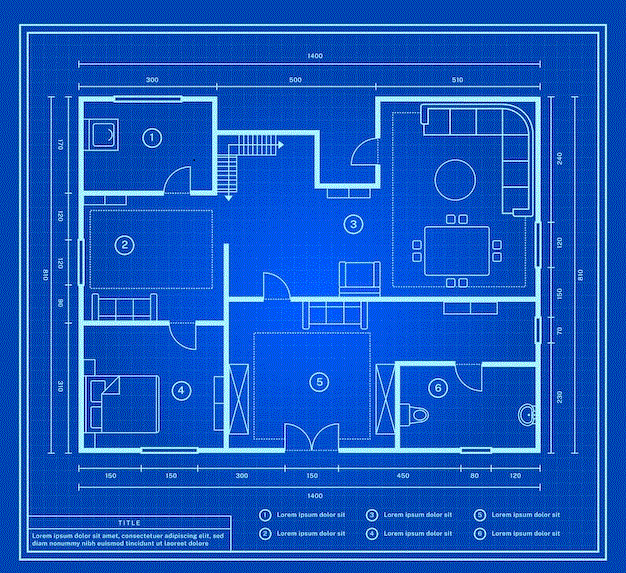 Example of a floor plan